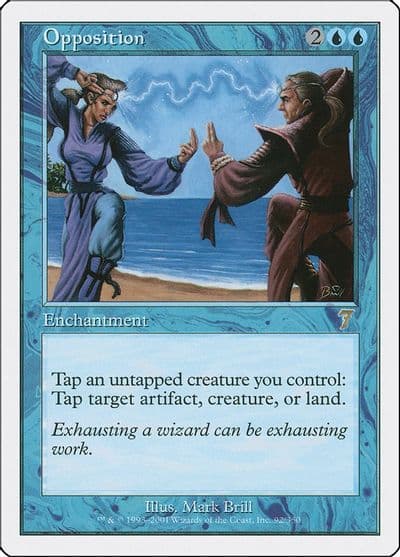 Opposition 7th Edition Magic card