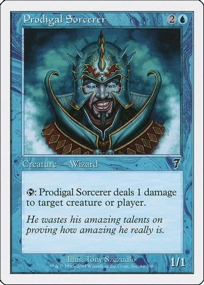 Prodigal Sorcerer 7th Edition Magic card
