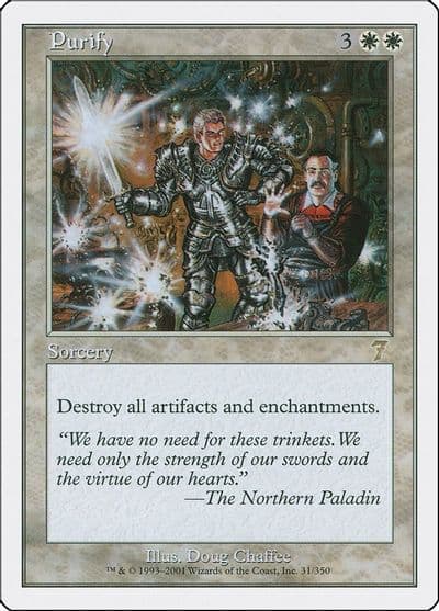 Purify 7th Edition Magic card