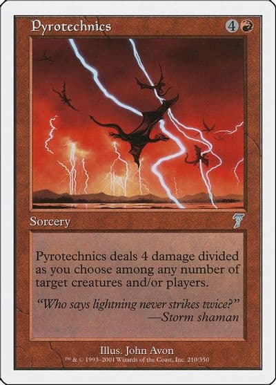 Pyrotechnics 7th Edition Magic card