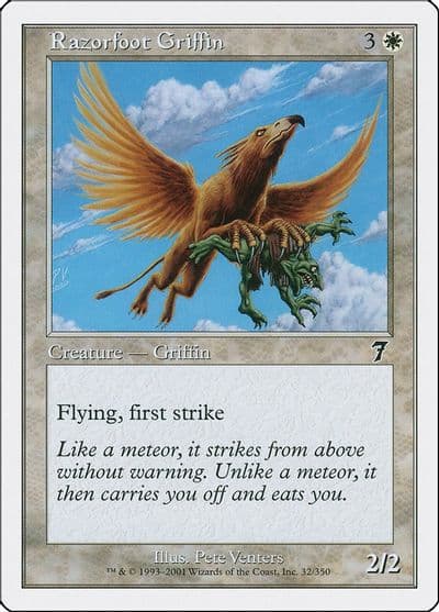 Razorfoot Griffin 7th Edition Magic card