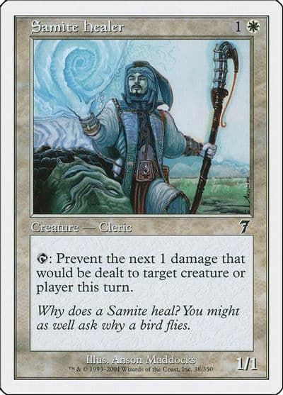 Samite Healer 7th Edition Magic card