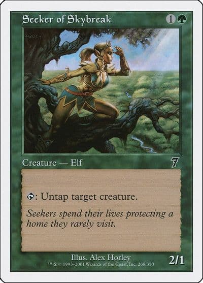 Seeker of Skybreak 7th Edition Magic card