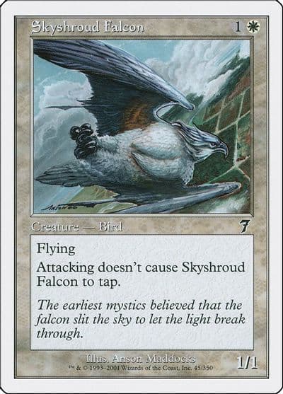 Skyshroud Falcon 7th Edition Magic card