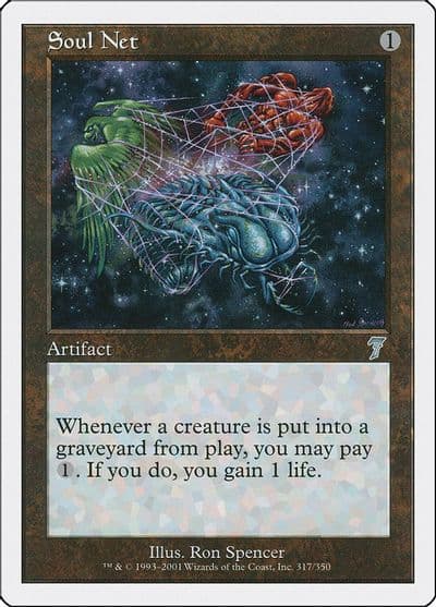 Soul Net 7th Edition Magic card