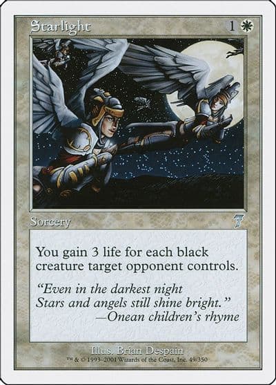 Starlight 7th Edition Magic card