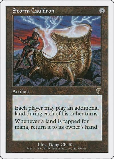 Storm Cauldron 7th Edition Magic card