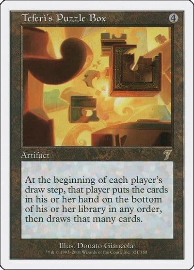 Teferis Puzzle Box 7th Edition Magic card