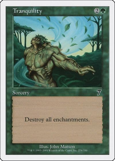 Tranquility 7th Edition Magic card