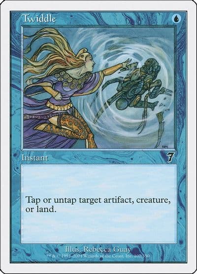 Twiddle 7th Edition Magic card