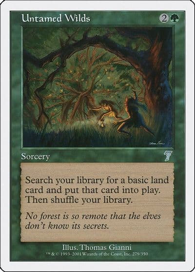 Untamed Wilds 7th Edition Magic card