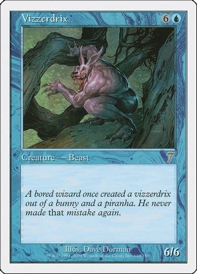 Vizzerdrix 7th Edition Magic card