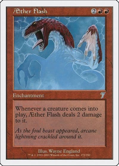Aether Flash 7th Edition Magic card