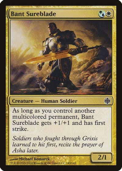 Bant Sureblade Alara Reborn Magic card