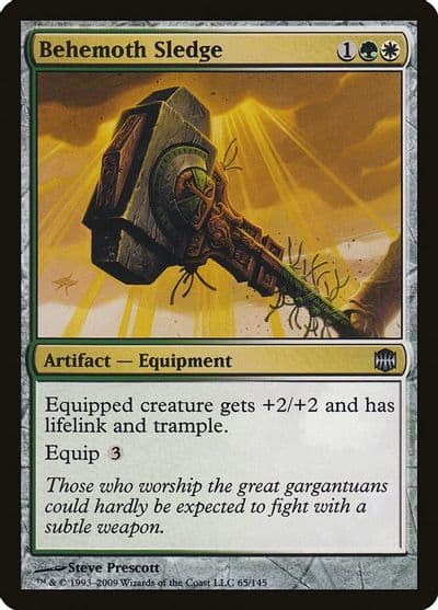 Behemoth Sledge Alara Reborn Magic card