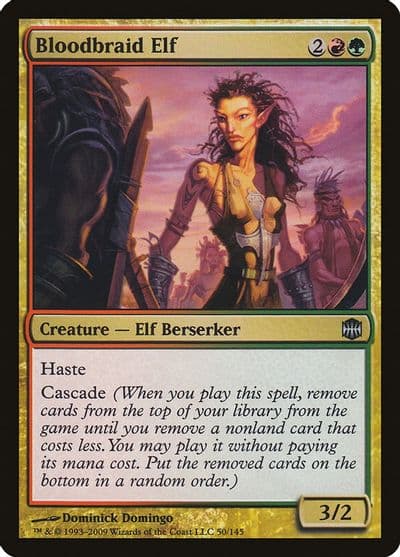 Bloodbraid Elf Alara Reborn Magic card