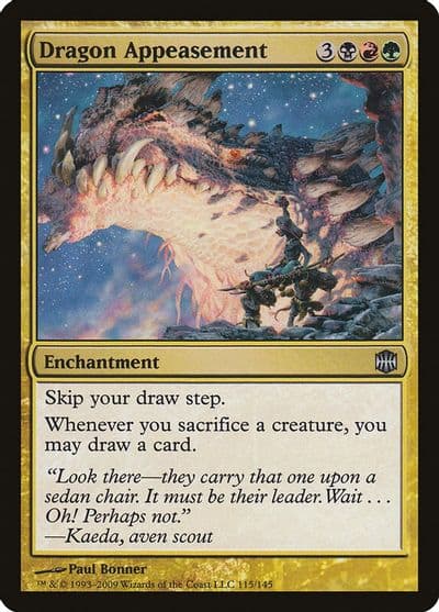 Dragon Appeasement Alara Reborn Magic card