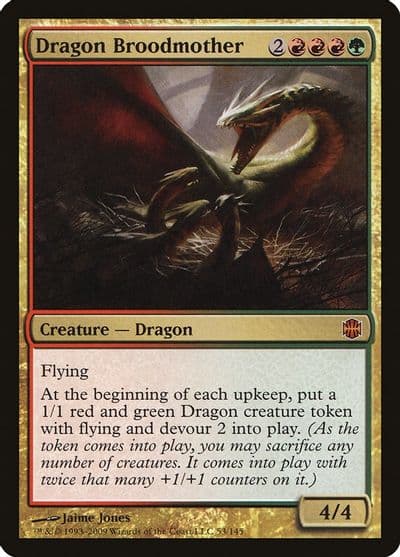 Dragon Broodmother Alara Reborn Magic card
