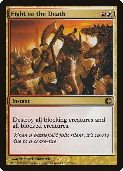 Fight to the Death Alara Reborn Magic card