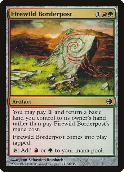 Firewild Borderpost Alara Reborn Magic card