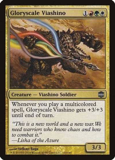 Gloryscale Viashino Alara Reborn Magic card