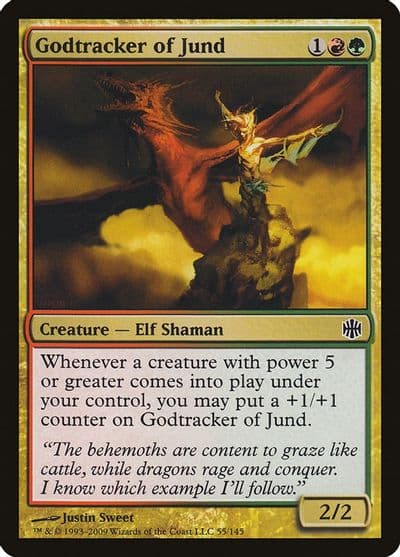 Godtracker of Jund Alara Reborn Magic card