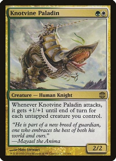 Knotvine Paladin Alara Reborn Magic card
