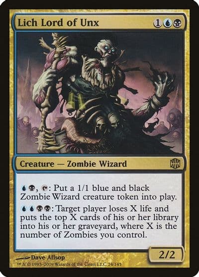 Lich Lord of Unx Alara Reborn Magic card