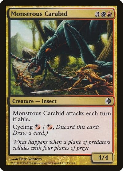 Monstrous Carabid Alara Reborn Magic card