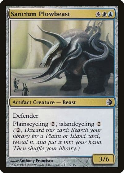Sanctum Plowbeast Alara Reborn Magic card