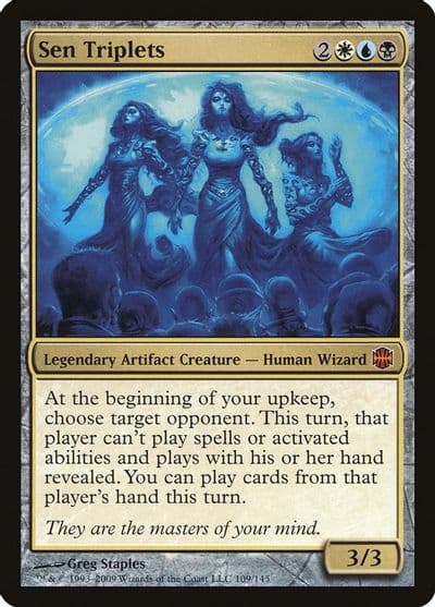 Sen Triplets Alara Reborn Magic card