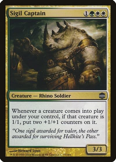 Sigil Captain Alara Reborn Magic card