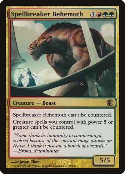 Spellbreaker Behemoth Alara Reborn Magic card