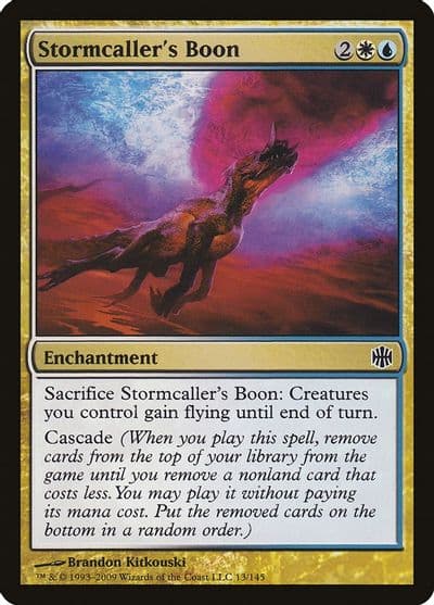 Stormcallers Boon Alara Reborn Magic card