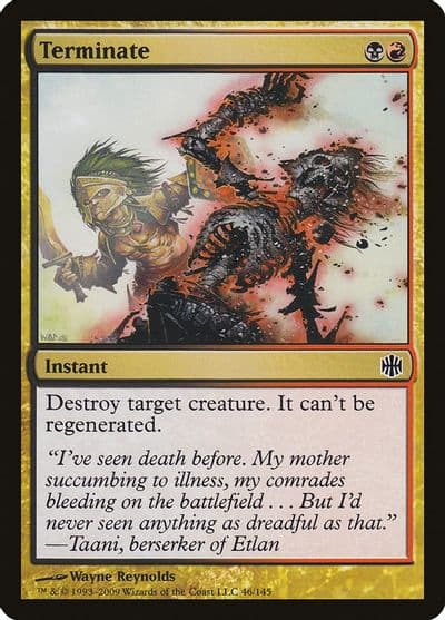 Terminate Alara Reborn Magic card