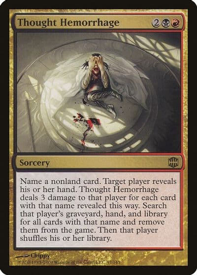 Thought Hemorrhage Alara Reborn Magic card