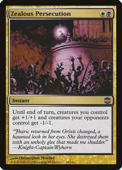 Zealous Persecution Alara Reborn Magic card