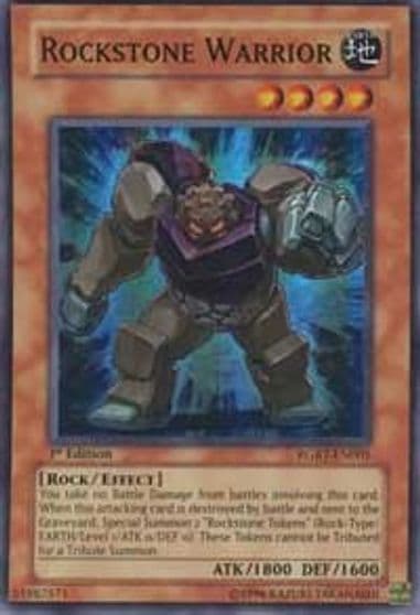 Rockstone Warrior Raging Battle Yu-Gi-Oh! card