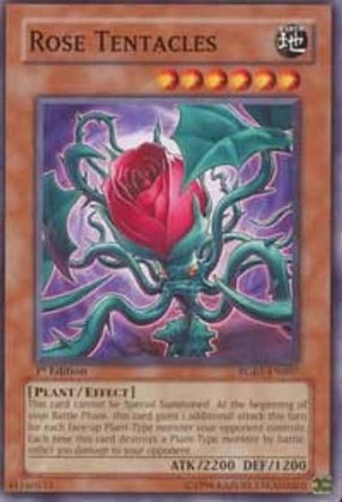 Rose Tentacles Raging Battle Yu-Gi-Oh! card