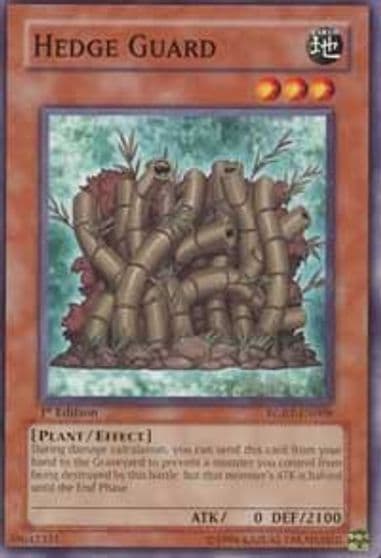 Hedge Guard Raging Battle Yu-Gi-Oh! card