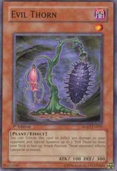 Evil Thorn Raging Battle Yu-Gi-Oh! card