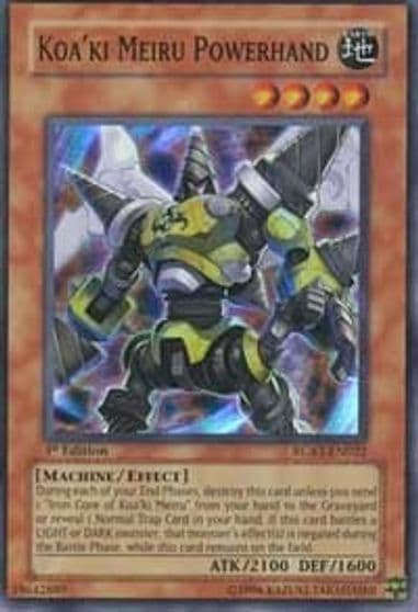 Koaki Meiru Powerhand Raging Battle Yu-Gi-Oh! card