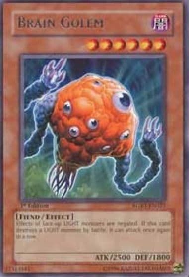 Brain Golem Raging Battle Yu-Gi-Oh! card