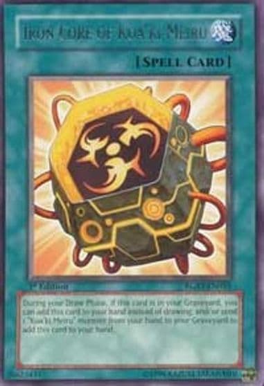 Iron Core of Koaki Meiru Raging Battle Yu-Gi-Oh! card