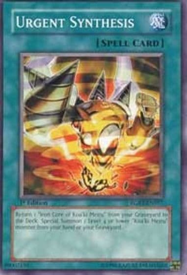 Urgent Synthesis Raging Battle Yu-Gi-Oh! card