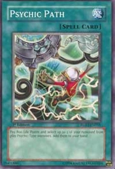 Psychic Path Raging Battle Yu-Gi-Oh! card