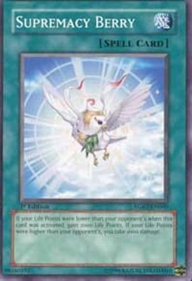 Supremacy Berry Raging Battle Yu-Gi-Oh! card
