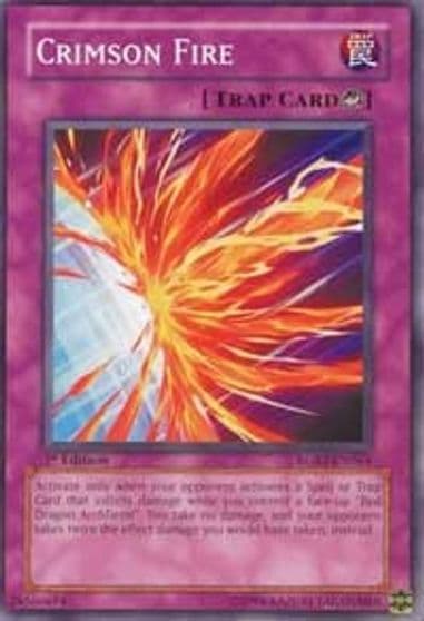 Crimson Fire Raging Battle Yu-Gi-Oh! card