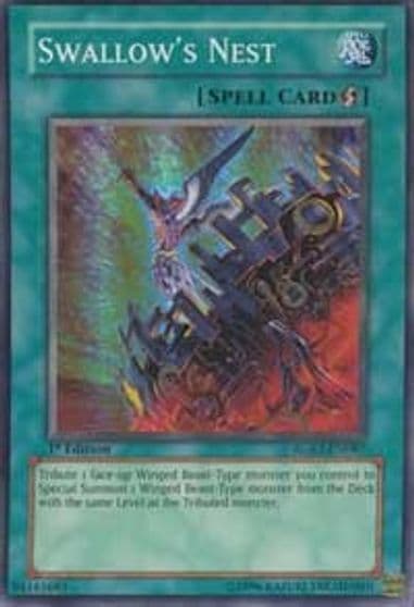 Swallows Nest Raging Battle Yu-Gi-Oh! card