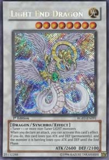 Light End Dragon Raging Battle Yu-Gi-Oh! card